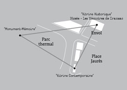 Les trois pôles de La Triangulaire de Cransac