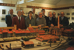 Les membres fondateurs du musée, inauguration 1996