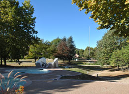 Le parc thermal, ancien carreau de la mine